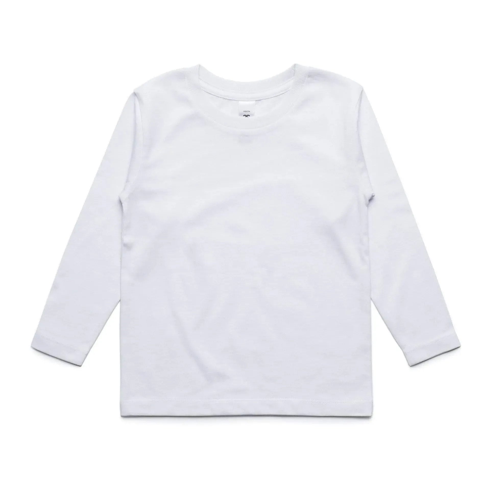 As Colour youth long sleeve tee 3008 Casual Wear As Colour WHITE 8Y